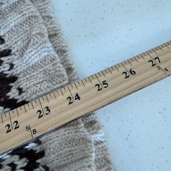 Eddie Bauer Women’s Knit Graphic Sweater Size Small Petite Lambs Wool Blend - Picture 8 of 9